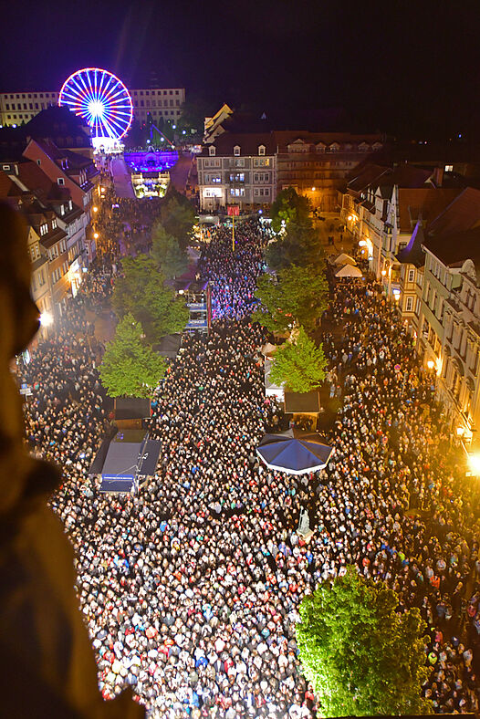 Menschenmenge zum Konzert von Wincent Weiss_©Uwe Jens Igel