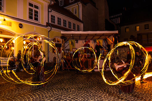 Feuershow Buttermarkt_©Bernd Seydel