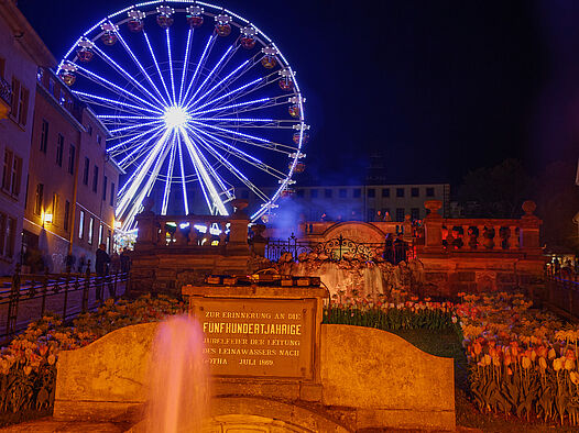 Gothardusfest 2016 - Blick auf Riesenrad