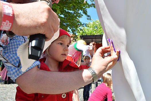 Kinderbühne Unterer Hauptmarkt_©Uwe Jens Igel